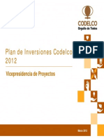 Plan de Inversiones Codelco 2012 05032012