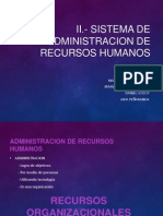 Sistema de administración de recursos humanos