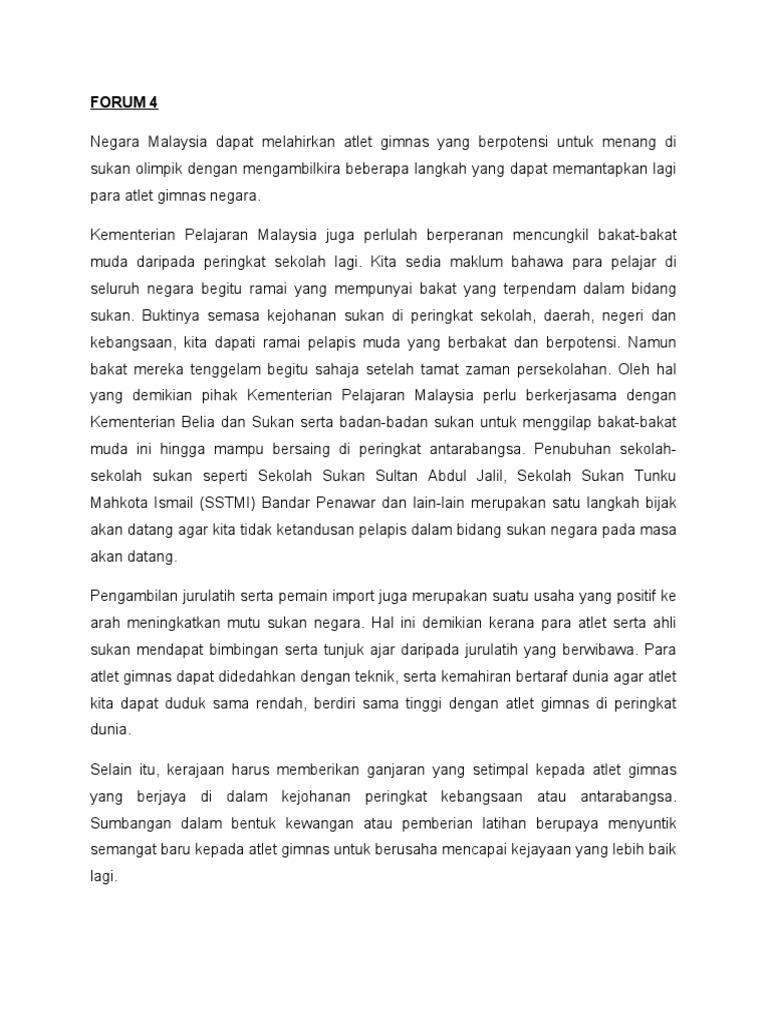 Langkah-Langkah Melahirkan Atlet Gimnas Yang Berpotensi  PDF