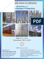 Workshop on Power System Protection