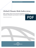 Global Climate Risk Index 2014