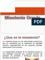 Miastenia Gravis