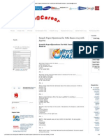 Sample Paper - Questions For HAL Exam 2013 With Answer - Youmake@Career