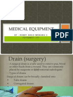 Medical Equipment: By: Robby Argo Wenang S P 2 7 2 2 0 0 1 1 1 9 7