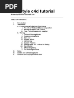 Download c4d Tag Tutorial by anon-124856 SN184882 doc pdf