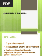 Aula 2 - Linguagem - Língua