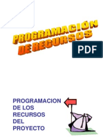 6.- PROGRAMACIÓN DE RECURSOS