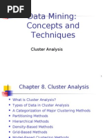 Data Mining: Concepts and Techniques: Cluster Analysis