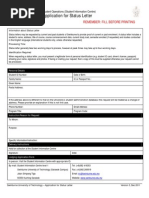 UTech Dormitory Application Guidelines | PDF | Dormitory