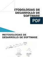 Metodologias de Desarrollo de Software