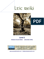 Celtic Reiki Level 2 Course Notes on Manifestation and Crystal Healing