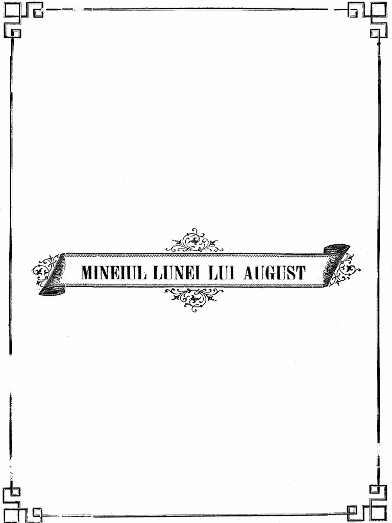 12 Minei August | PDF | Social Science | Religion & Spirituality