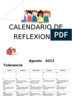 Calendario de Reflexiones 2013-2014 1er Sem