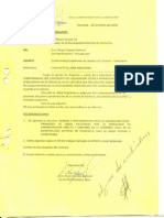 Informe de Liquidacion 002-2009