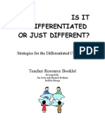 Strategies For The Differentiated Classroom