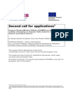 ERAWEB Second Call for Applications Dec 2012