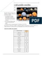 Estrellas Más Grandes Conocidas