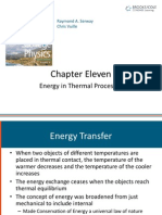 Chapter Eleven: Energy in Thermal Processes