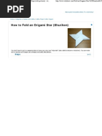 Download How to Fold an Origami Star Shuriken 17 Steps With by caran111090 SN18493940 doc pdf