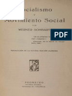181480868 Sombart Werner Socialismo y Movimiento Social
