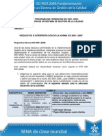 Actividad de Aprendizaje unidad 3 Requisitos e Interpretación de la Norma ISO 90012008_v2