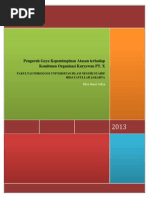 Download Pengaruh Gaya Kepemimpinan Atasan terhadap Komitmen Organisasi Karyawan PT X  by Dina Haya Sufya SN184950549 doc pdf