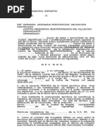 Modelo Demanda Extincion Prescripcion Obligacion Hipotecaria