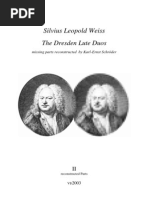 Silvius Leopold Weiss: The Dresden Lute Duos