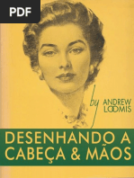 o desenho da cabeça e mão - preview