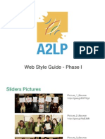 Web Style Guide - Phase I