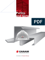 Canam Purlins and Girts Catalogue Canada