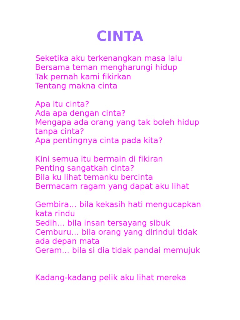 Cinta Pdf