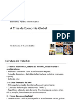 A Crise Da Economia Global