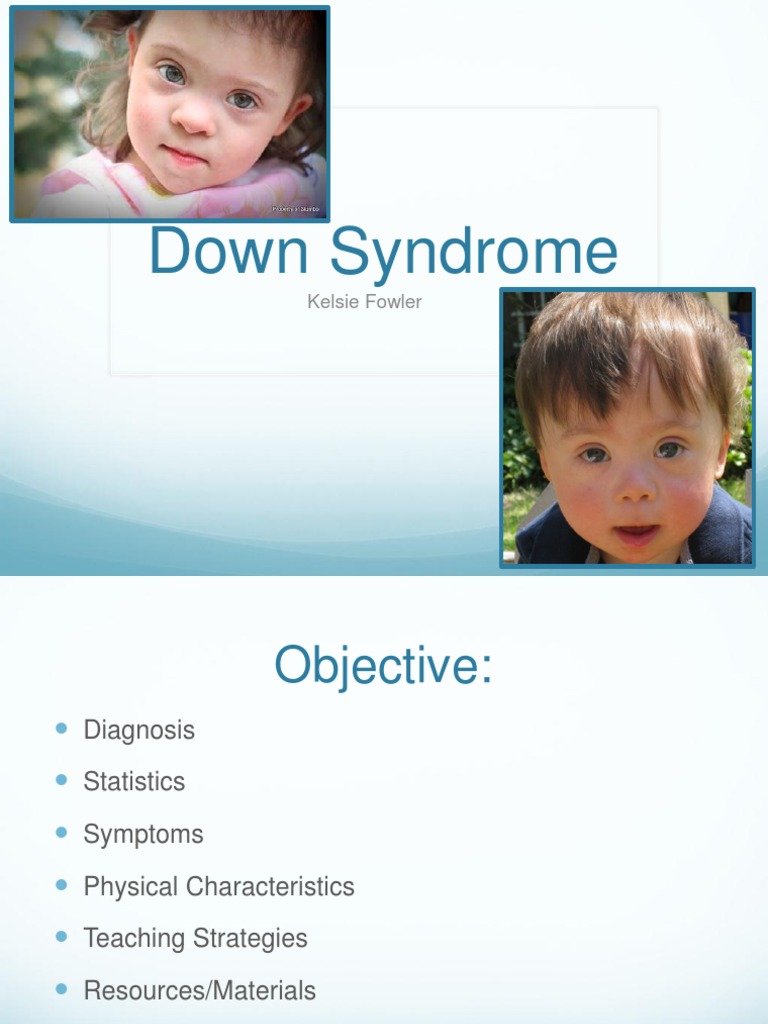 Down Syndrome Fact Sheet Presentation | PDF | Down Syndrome | Clinical