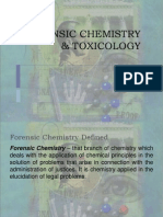 Forensic Chemistry Toxicology