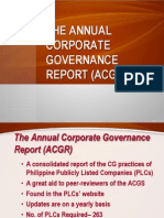 Sec Report On Acgr