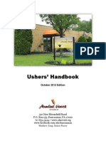 Ushers Handbook