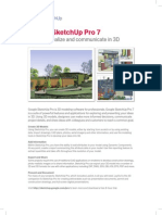 Sketchup Pro 7 Benefits Features