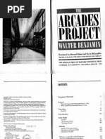Walter Benjamin The Arcades Project 2002 | PDF