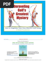 Download Unraveling Golf by Negotiable Golf SN18500352 doc pdf