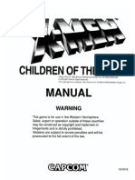 X-MEN Children of The Atom (Manual)