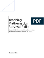 Teaching Mathematics Survival Skills 