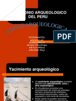 Patrimonio Arqueologico Del Peru