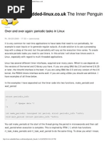 Linux Timer Use