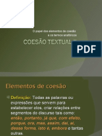 Coesão Textual II