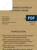 Fabrication & Testing of Pneumatic Engine