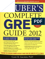 Gruber's Complete GRE Guide 2012