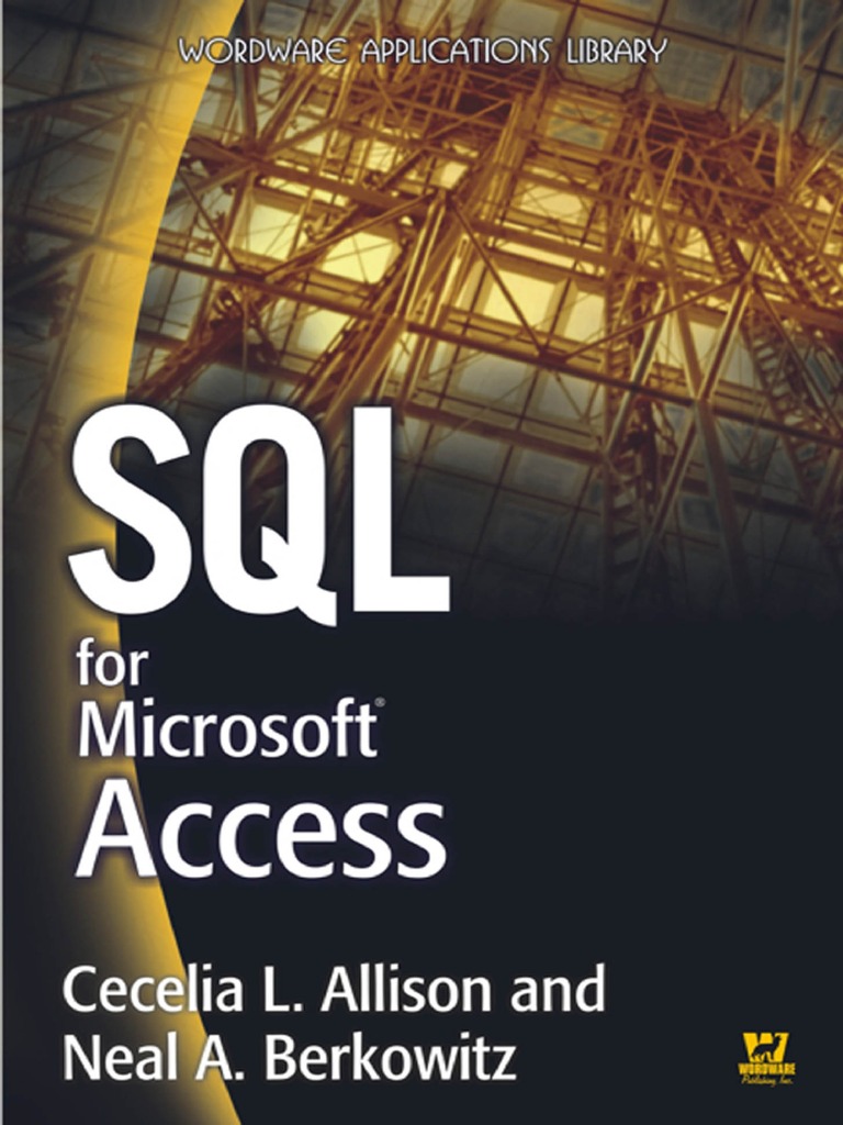 SQL For Microsoft Access | PDF