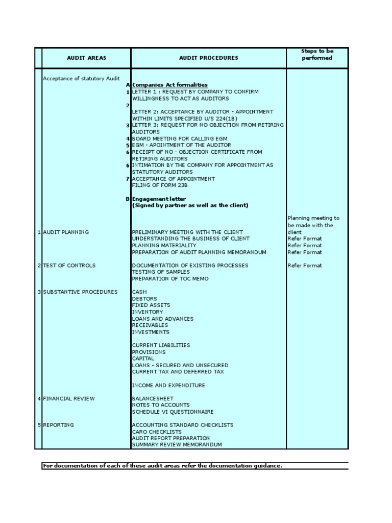 Statutory Audit
