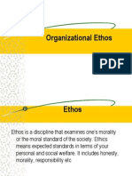 Organisational Ethos